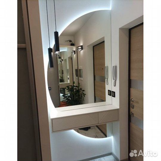 Зеркало с подсветкой под заказ