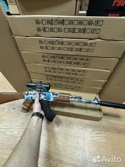 Мощный автомат на орбизах ak47