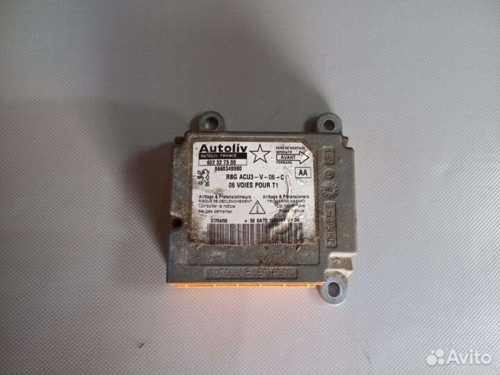 Руль с подушкой Peugeot 206 хэтчбэк 1.4 KFW