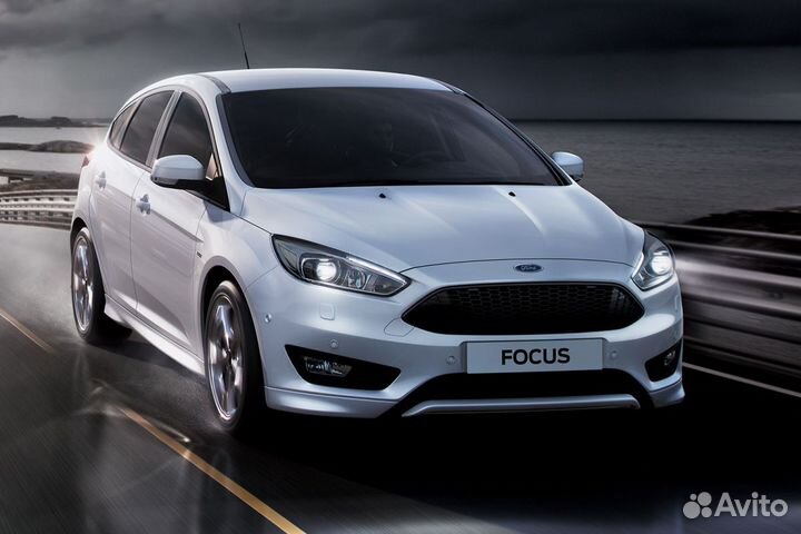 Передний обвес ST Line для Ford Focus 3 Restyling