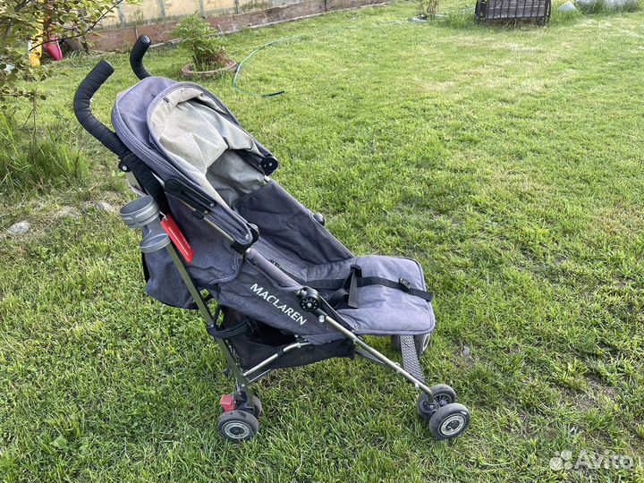 Коляска-трость maclaren quest sport denim