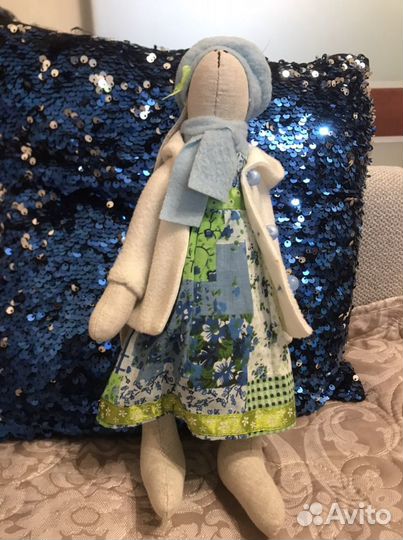 Зайка тильда ручная работа