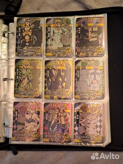 Коллекционные карточки JoJo