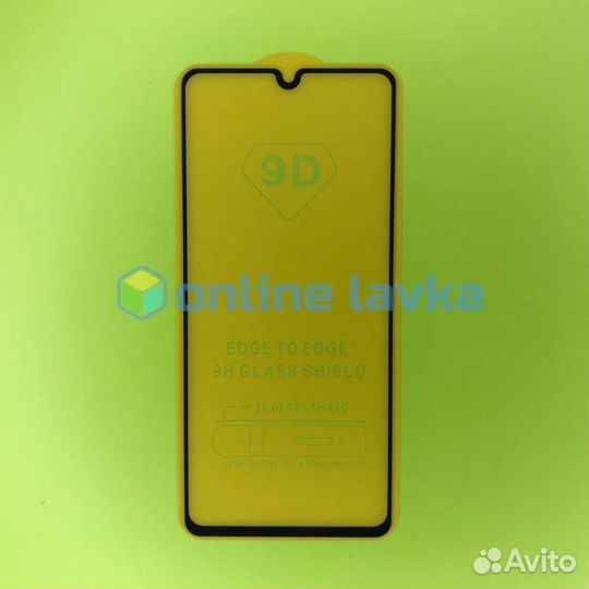 Защитное стекло для Samsung A41 9D Black