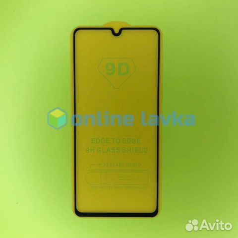 Защитное стекло для Samsung A41 9D Black