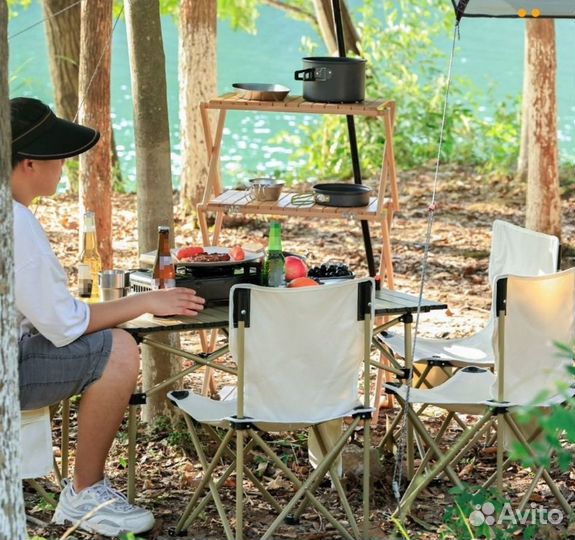 Туристический стол и стулья