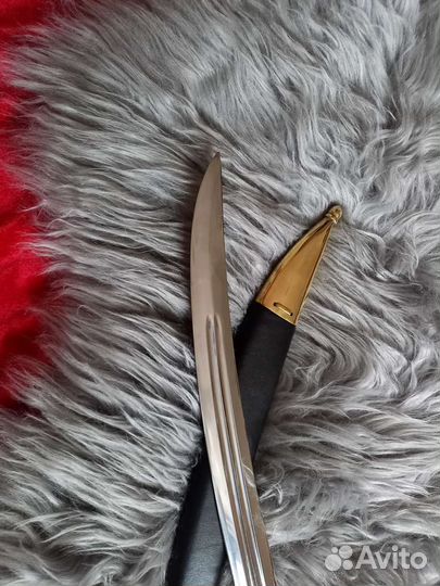 Кинжал бебут 2 широких дола