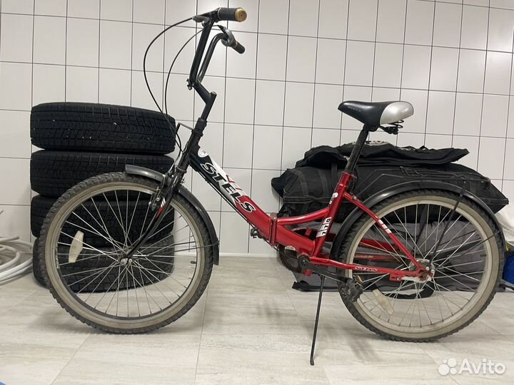 Велосипед stels складной