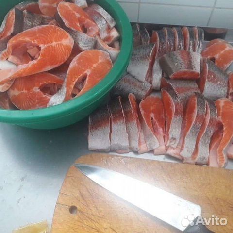 Сёмга, форель слабосоленая