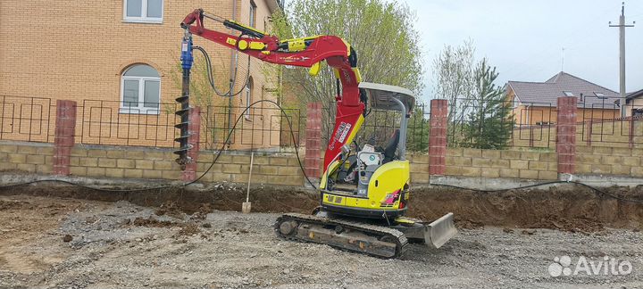 Услуги мини экскаватора