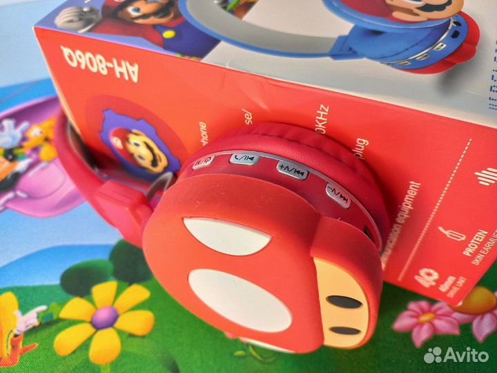Блютуз наушники Марио Игры из Денди