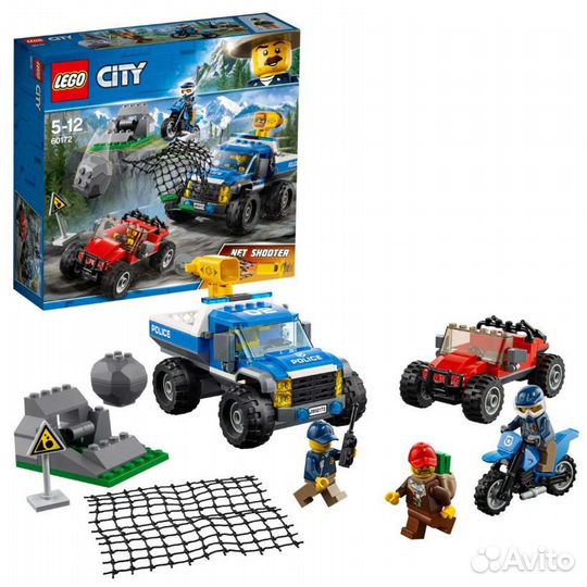 Lego City - 60172 «Погоня по грунтовой дороге»