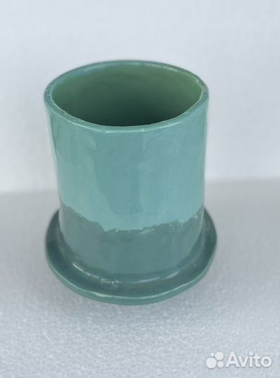 Керамические вазы, стаканы. Ручная работа