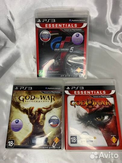 Игры диски для PS3