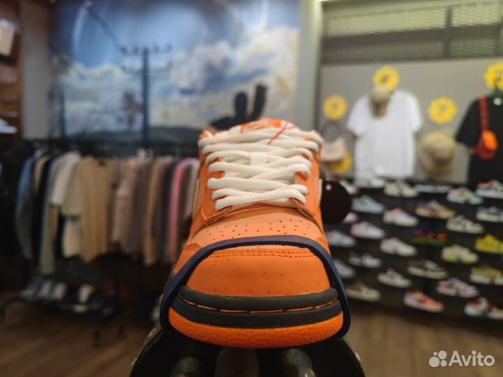 Кроссовки Nike SB Dunk Low x Concepts Orange Lobst