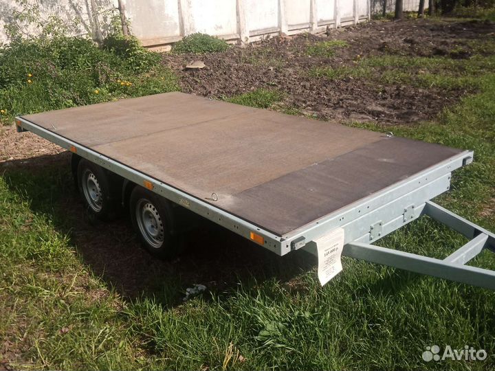 Прицеп для перевозки техники двухосный. 3.6*1,8 м