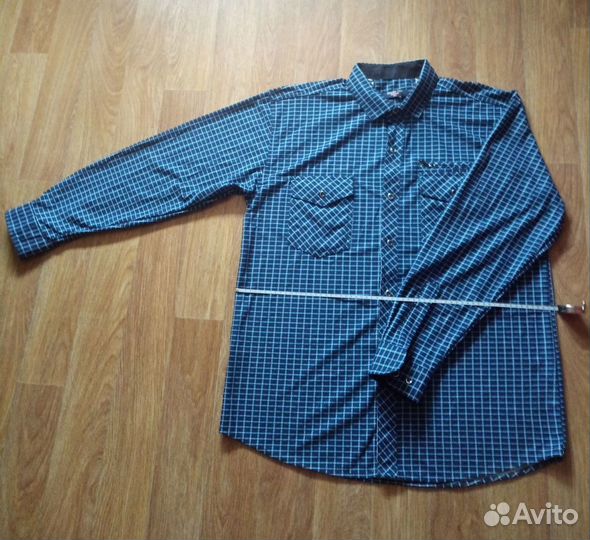 Рубашка теплая мужская, 3xl