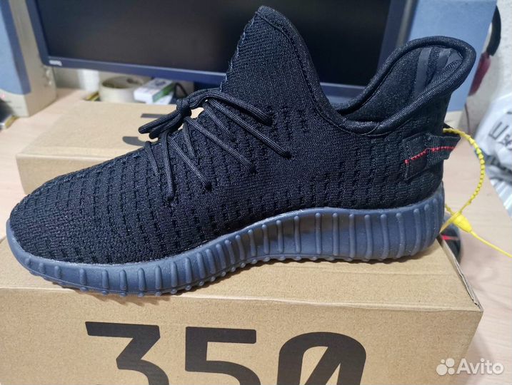 Кроссовки Adidas Yeezy Boost V2 350 (Black)