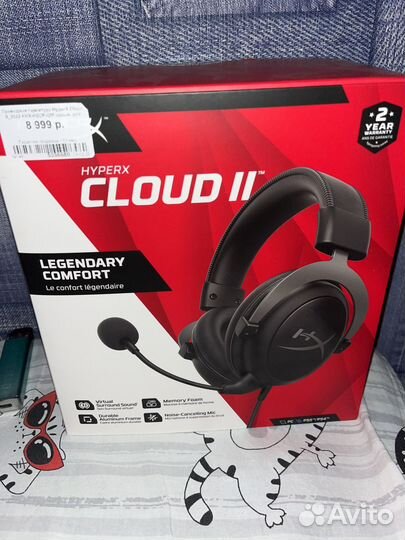 Игровые наушники hyperx cloud 2