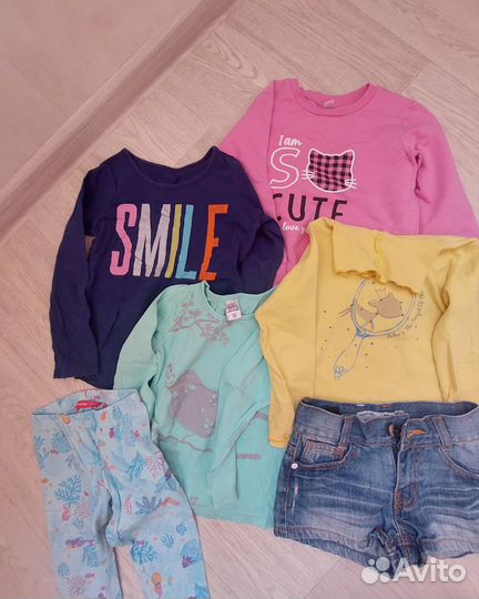 Вещи пакетом на девочку