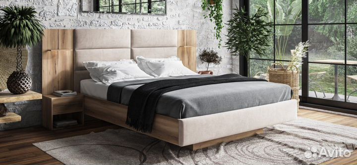 Тумба прикроватная boss loft орех Парона