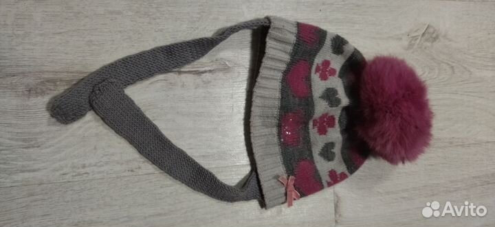 Варежки, шапка