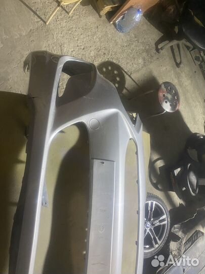 Передний бампер solaris