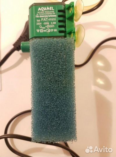 Фильтр для аквариума Aquael mini внутренний 30-60л