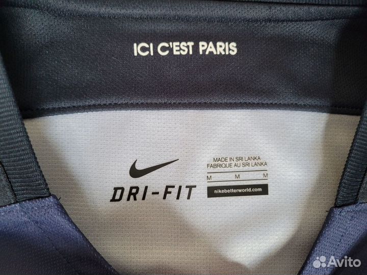 Футбольная майка псж psg nike