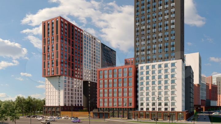 3-к. квартира, 59 м², 9/19 эт.