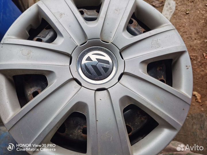 Продам ориг. диски VAG с оригинальными колпаками