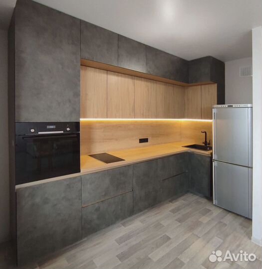 Кухни в стиле лофт от производства