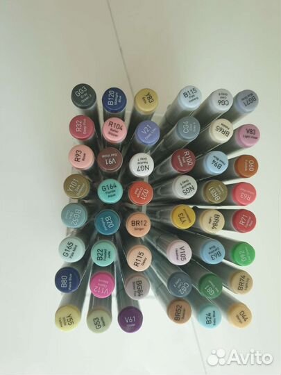 Набор двусторонних маркеров Sketchmarker 36 цветов