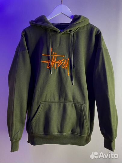 Худи Stussy с вышивкой в наличии