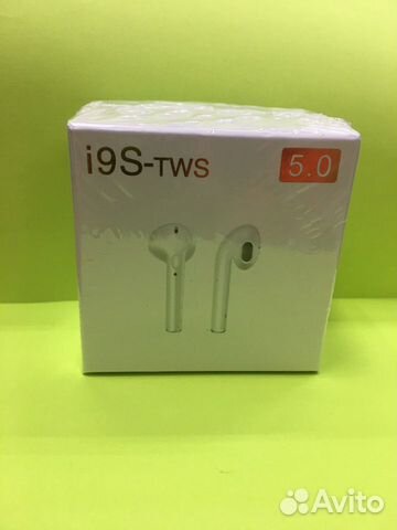 Наушники earpods беспроводные. i9s-TWS 5.0