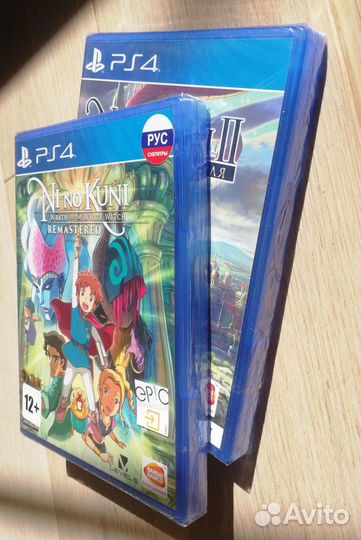 PS4 Ni no kuni I + II (комплект: 2 части, новые)