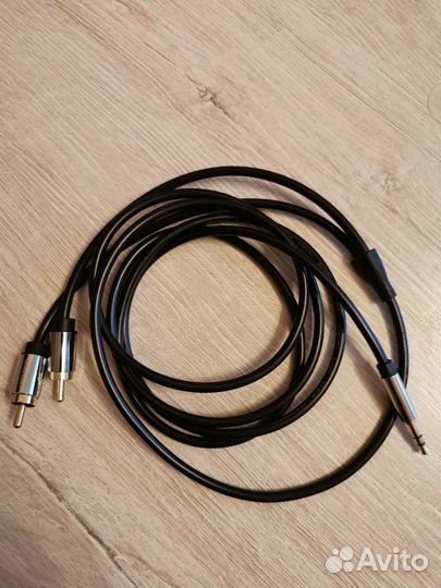 Кабель Vention аудио Jack 3,5 mm.2rca