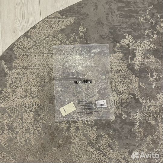 Футболка Vetements Brain Power оверсайз