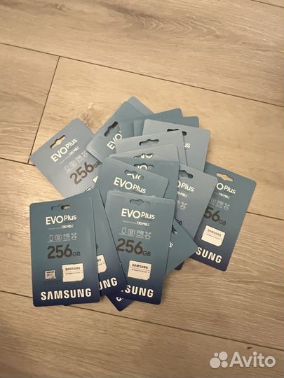 Карта памяти MicroSD Samsung EVO 256gb
