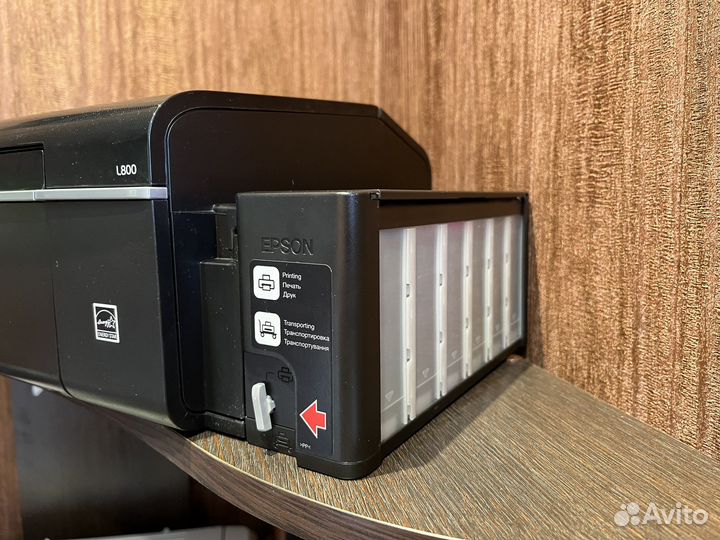 Струйный фото принтер Epson l800