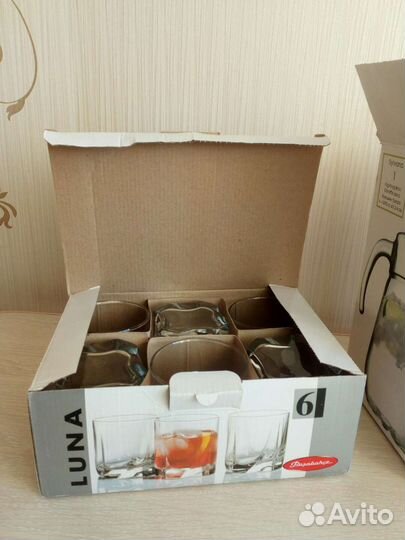 Набор кувшин и стаканы