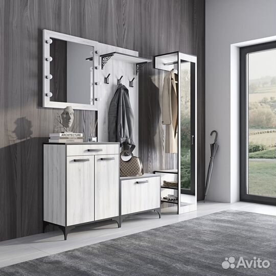 Зеркало Enter loft с патронами