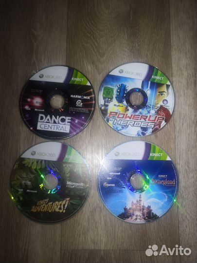 Диски на хбокс 360 kinect