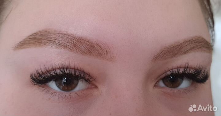 Ламинирование бровей+Окрашивание+Коррекция