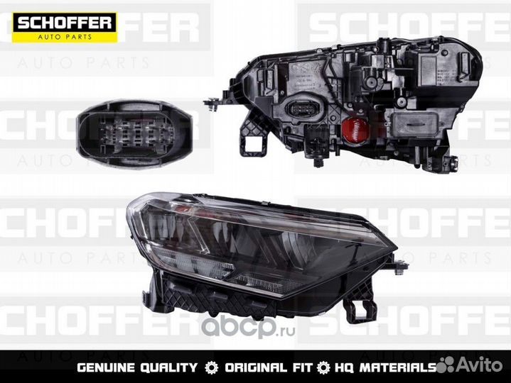 Фара передняя правая LED VW Polo 2020