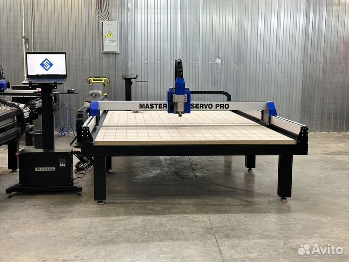 Фрезерный станок с чпу Master 2515 servo PRO