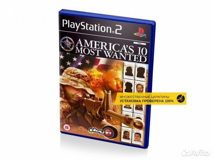 Americas 10 Most Wanted, б/у, множ.царап., англ