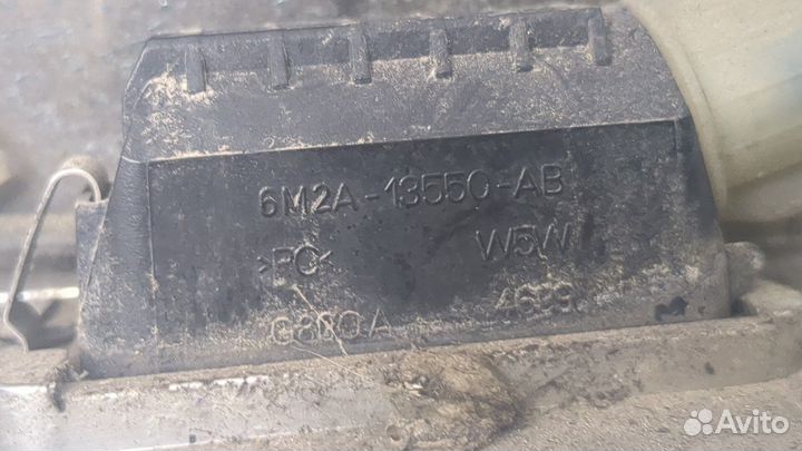 Накладка под номер Jaguar XF 2007–2012, 2008