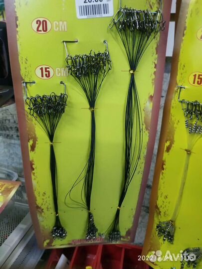 Поводки вольфрамовые