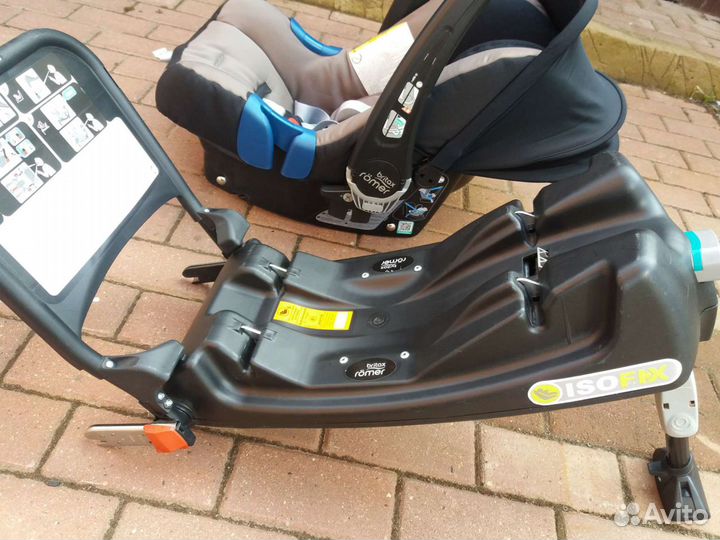 Кресло детское britax römer baby safe plus
